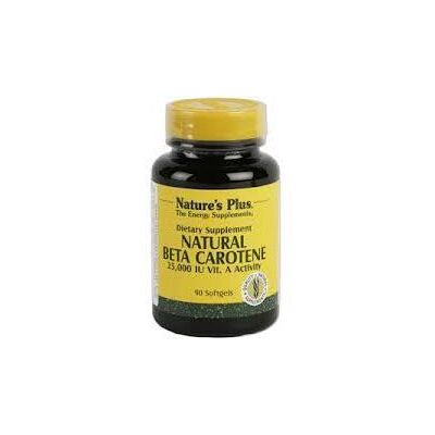 Natures Plus Natural Beta Carotene - 90 Softgels Natures Plus Natural Beta Carotene - 90 Softgels