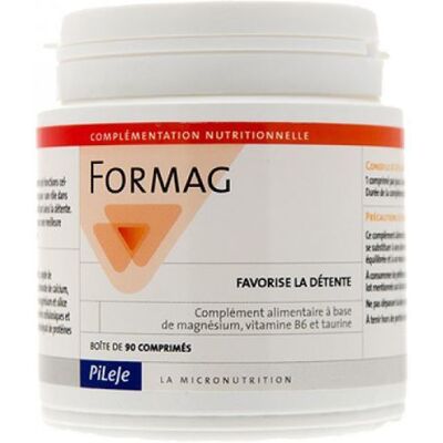 Pileje Formag Marine Magnesium 90 Tablets - Dietary Supplement Pileje Formag Marine Magnesium 90 Tablets - Dietary Supplement