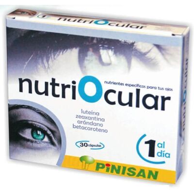 Pinisan Nutriocular - Eye Support Supplement - 30 Capsules Pinisan Nutriocular - Eye Support Supplement - 30 Capsules