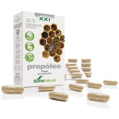 Soria Natural 30 S Propolis - Extended-release capsules Soria Natural 30 S Propolis - Extended-release capsules
