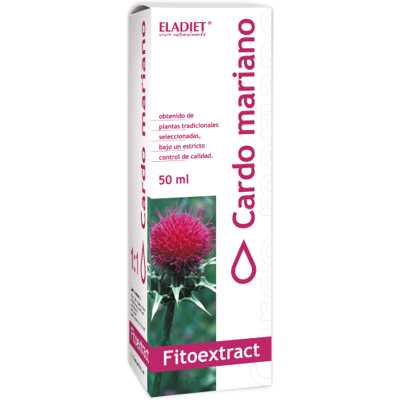 Eladiet Fitoextract Milk Thistle 50ml - Herbal Extract Support Eladiet Fitoextract Milk Thistle 50ml - Herbal Extract Support