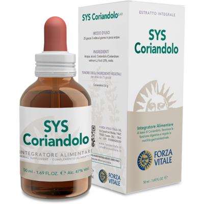 Forza Vitale Coriander 50ml - Digestive Support Forza Vitale Coriander 50ml - Digestive Support