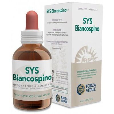 Forza Vitale SYS Biancospino - Blood Pressure Support - 50ml Forza Vitale SYS Biancospino - Blood Pressure Support - 50ml