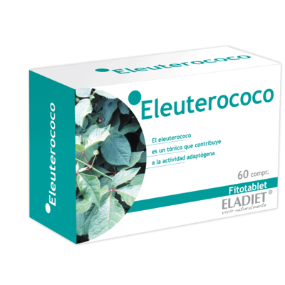 Eladiet Eleutherococcus - 60 Tablets - Natural Energy Support Eladiet Eleutherococcus - 60 Tablets - Natural Energy Support