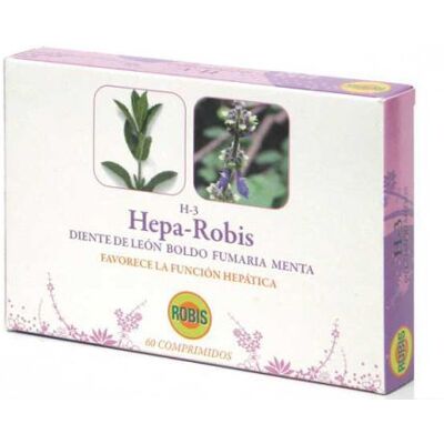Robis H-3 Hep-Robis - Liver Support Supplement - 60 Tablets Robis H-3 Hep-Robis - Liver Support Supplement - 60 Tablets