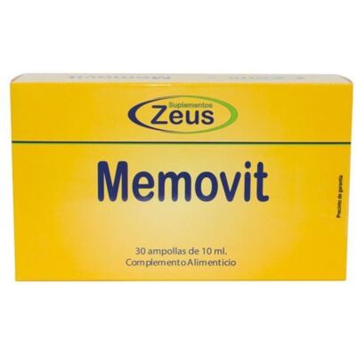 Zeus Memovit - Memory & Nervous System Food Supplement Zeus Memovit - Memory & Nervous System Food Supplement