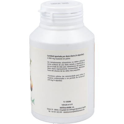HERDIBEL Guarana 600mg - Energy Supplement HERDIBEL Guarana 600mg - Energy Supplement