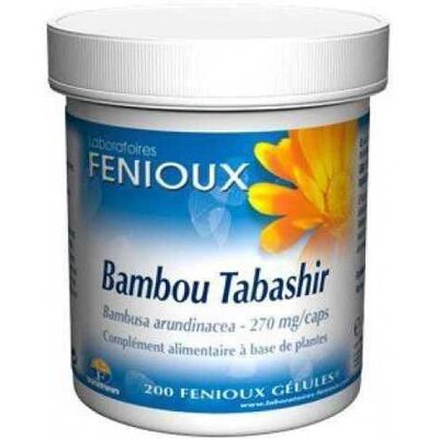 Fenioux Bamboo Tabashir - Bone & Joint Support - 200 Capsules Fenioux Bamboo Tabashir - Bone & Joint Support - 200 Capsules