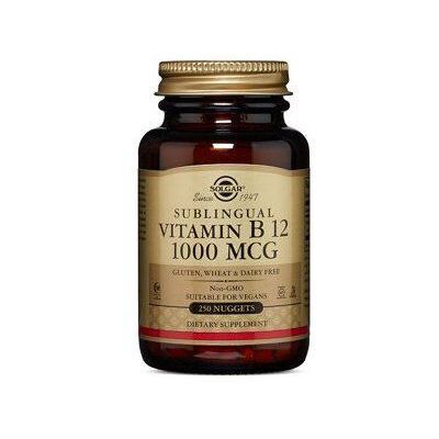 Solgar Vitamin B12 1000µg chewable nuggets (100 pcs.) Solgar Vitamin B12 1000µg chewable nuggets (100 pcs.)