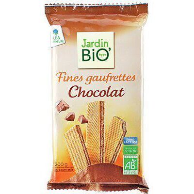 Jardin Bio Waffers de Chocolate Bio 200g - Wafers Jardin Bio Waffers de Chocolate Bio 200g - Wafers