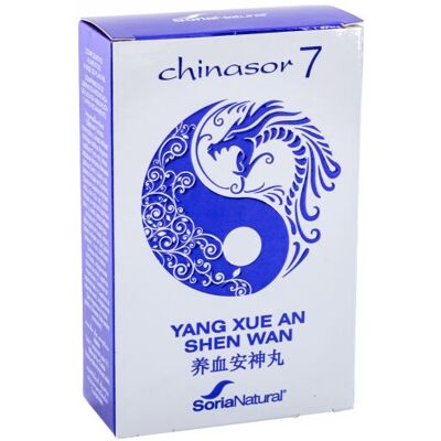 Soria Natural Chinasor 7 of 30 Tablets 45 gr Soria Natural Chinasor 7 of 30 Tablets 45 gr