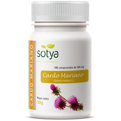 Sotya Milk Thistle - 100 Tablets - Liver Support Sotya Milk Thistle - 100 Tablets - Liver Support