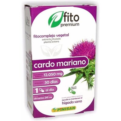 Pinisan Milk Thistle Crushed Extract 30 capsules - Supplements Pinisan Milk Thistle Crushed Extract 30 capsules - Supplements