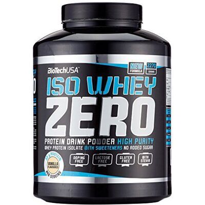 BioTechUSA Iso Whey Zero - Lemon-Cheesecake - 908g Protein Powder BioTechUSA Iso Whey Zero - Lemon-Cheesecake - 908g Protein Powder