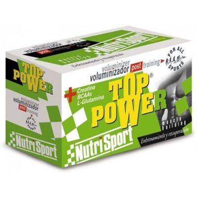 Nutrisport Top Power - Strawberry Flavor - 24 Pack Food Supplement Nutrisport Top Power - Strawberry Flavor - 24 Pack Food Supplement