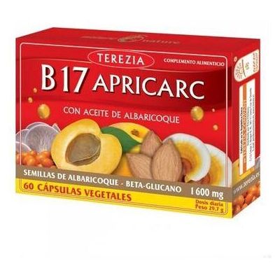 Terezia B17 Apricarc - Supports immunity - 60 capsules Terezia B17 Apricarc - Supports immunity - 60 capsules