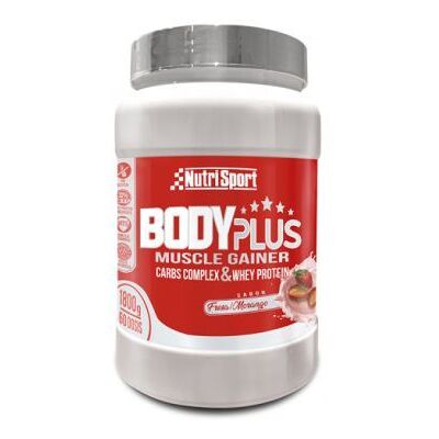 Nutrisport Bodyplus Strawberry - Weight Gainer - 850g Nutrisport Bodyplus Strawberry - Weight Gainer - 850g