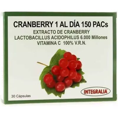 Integralia Cranberry One a Day 150 PACs - Dietary Supplement Integralia Cranberry One a Day 150 PACs - Dietary Supplement