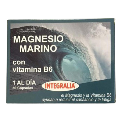 Integralia Marine Magnesium Vitamin B6 Supplement - 30 Capsules Integralia Marine Magnesium Vitamin B6 Supplement - 30 Capsules