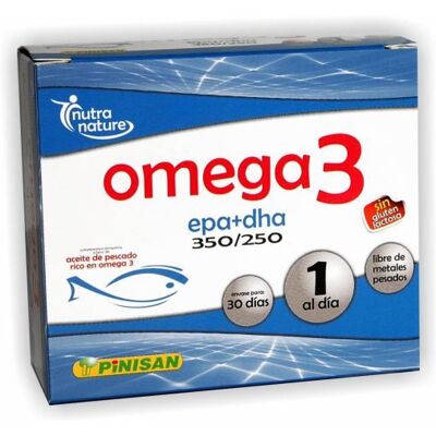 Pinisan Omega 3 Epa and Dha 30 softgels - Dietary Supplement Pinisan Omega 3 Epa and Dha 30 softgels - Dietary Supplement