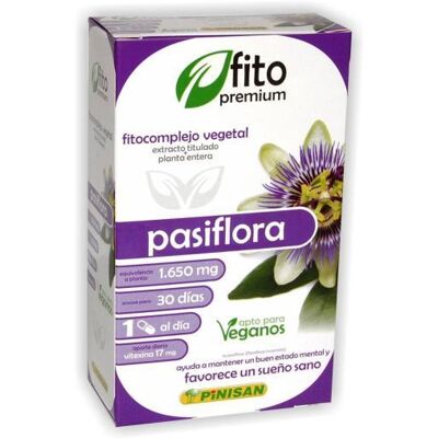 Pinisan Phyto Premium Passionflower 30 capsules - Dietary Supplement Pinisan Phyto Premium Passionflower 30 capsules - Dietary Supplement