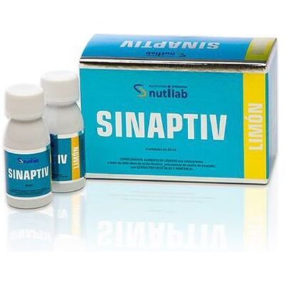 Nutilab Sinaptiv Lemon - Brain & Vision Support - 8x60ml Nutilab Sinaptiv Lemon - Brain & Vision Support - 8x60ml