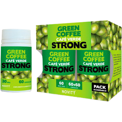 Novity Strong Eco Green Coffee Capsules - Dietary Supplement Novity Strong Eco Green Coffee Capsules - Dietary Supplement