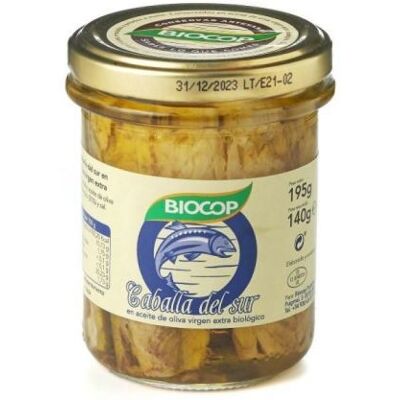 Biocop Organic Mackerel Fillets - Canned Fish Biocop Organic Mackerel Fillets - Canned Fish
