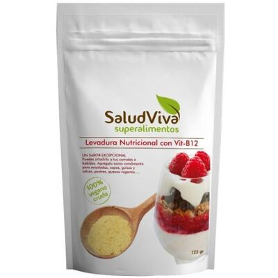 Salud Viva Nutritional Yeast with Vitamin B12 - Vegetarian, 250g Salud Viva Nutritional Yeast with Vitamin B12 - Vegetarian, 250g