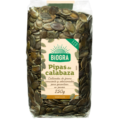 Biográ Organic Pumpkin Seeds - 250g Biográ Organic Pumpkin Seeds - 250g