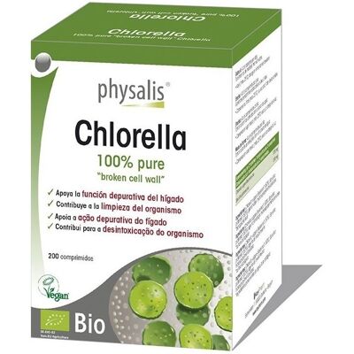 Physalis Chlorella Bio 200 Tablets - Dietary Supplement Physalis Chlorella Bio 200 Tablets - Dietary Supplement