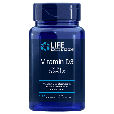 Life Extension Vitamin D3 3000 IU - Dietary Supplements Life Extension Vitamin D3 3000 IU - Dietary Supplements