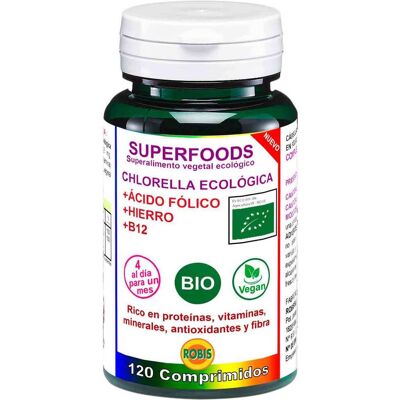 Robis Organic Chlorella Bio - 90 Tablets - Supplements Robis Organic Chlorella Bio - 90 Tablets - Supplements