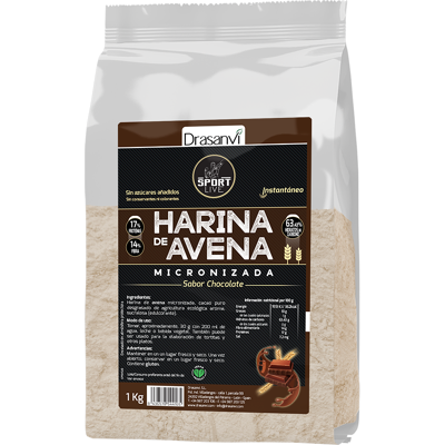 DRASANVI Vanilla Oat Flour - Sport Live - Food Supplement DRASANVI Vanilla Oat Flour - Sport Live - Food Supplement