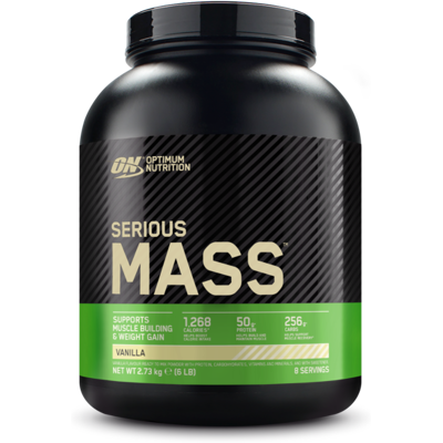 Optimum Nutrition Serious Mass (2727g) - 2727g Vanilla Optimum Nutrition Serious Mass (2727g) - 2727g Vanilla
