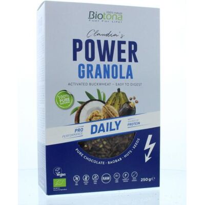 Biotona Power Granola - Gluten Free, Coconut Variant Biotona Power Granola - Gluten Free, Coconut Variant