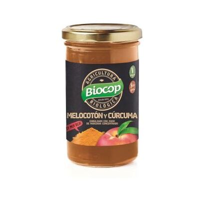 Biocop Peach and Turmeric Compote - Ripe Fruit, Vegan, Gluten-free Biocop Peach and Turmeric Compote - Ripe Fruit, Vegan, Gluten-free