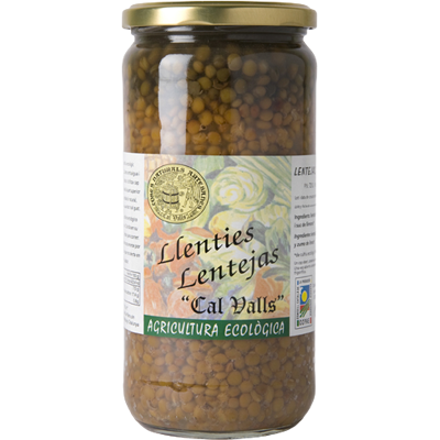 Cal Valls Organic Cooked Lentils - Protein & Mineral Rich Cal Valls Organic Cooked Lentils - Protein & Mineral Rich