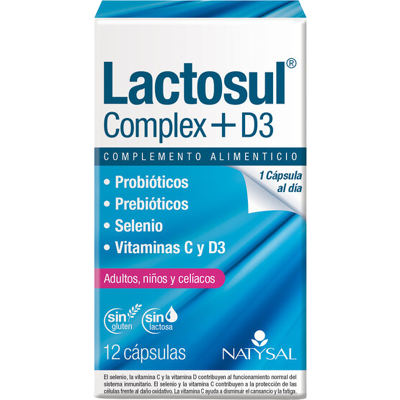 Natysal Lactosul Complex + D3 - Dietary Supplement Natysal Lactosul Complex + D3 - Dietary Supplement