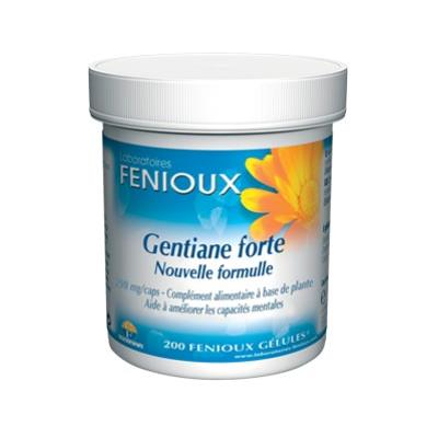 Fenioux Gentian Forte - Dietary Supplement - 200 Capsules Fenioux Gentian Forte - Dietary Supplement - 200 Capsules
