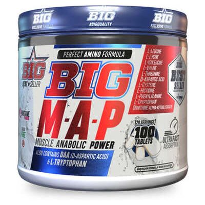 Big MAP Muscle Anabolic Power - Amino Acids for Muscle Growth Big MAP Muscle Anabolic Power - Amino Acids for Muscle Growth
