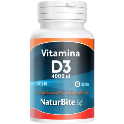 Naturbite Vitamin D3 4000IU - Bone & Immune Support Naturbite Vitamin D3 4000IU - Bone & Immune Support
