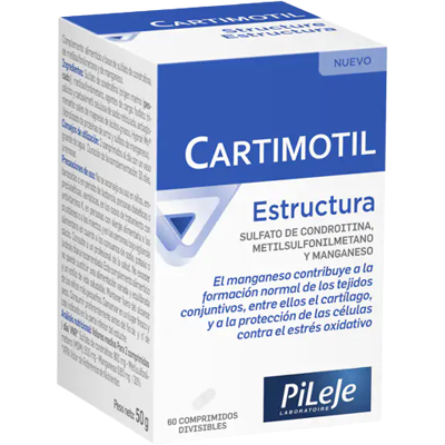 Pileje Cartimotil Structure 60 Tablets - Supports cartilage & joints Pileje Cartimotil Structure 60 Tablets - Supports cartilage & joints