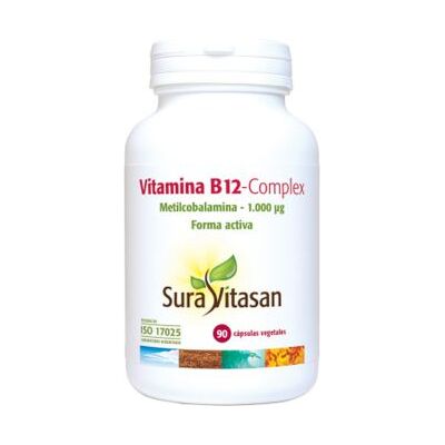 Sura Vitasan Vitamin B12-Complex 90 capsules - Dietary Supplement Sura Vitasan Vitamin B12-Complex 90 capsules - Dietary Supplement
