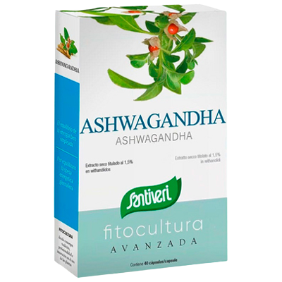 Santiveri Model - Ashwagandha Capsules - Dietary Supplement Santiveri Model - Ashwagandha Capsules - Dietary Supplement