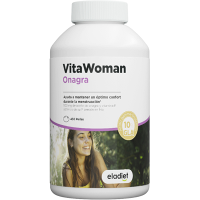 Eladiet Onagra 450 Perlas - Omega-6 Rich Oil for Women Eladiet Onagra 450 Perlas - Omega-6 Rich Oil for Women
