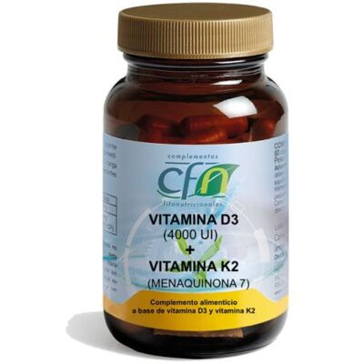 CFN Vitamin D3 + K2 60 caps - Dietary Supplement CFN Vitamin D3 + K2 60 caps - Dietary Supplement