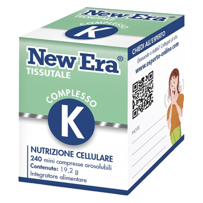 New Era Schüssler Complex K 240 - Dietary Supplement New Era Schüssler Complex K 240 - Dietary Supplement