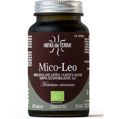 Hifas Da Terra Mico-Leo 70 capsules - Gastrointestinal & Memory Support Hifas Da Terra Mico-Leo 70 capsules - Gastrointestinal & Memory Support