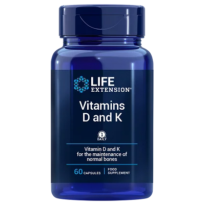 Life Extension Vitamins D & K - Supports Bone & Vascular Health Life Extension Vitamins D & K - Supports Bone & Vascular Health